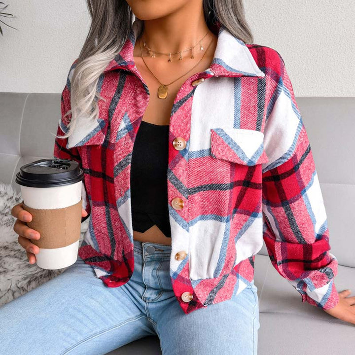 Lauren™ | Elegant and Comfortable Checkered Jacket