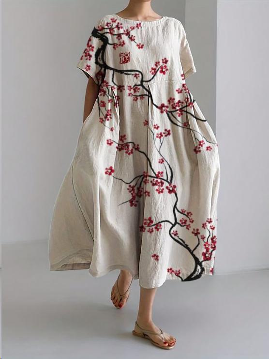 Samantha | Women's Bohemian Floral Maxi Dress