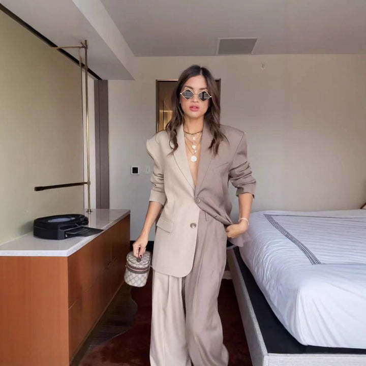 Francesca™ | Elegant Two-Tone Casual Set