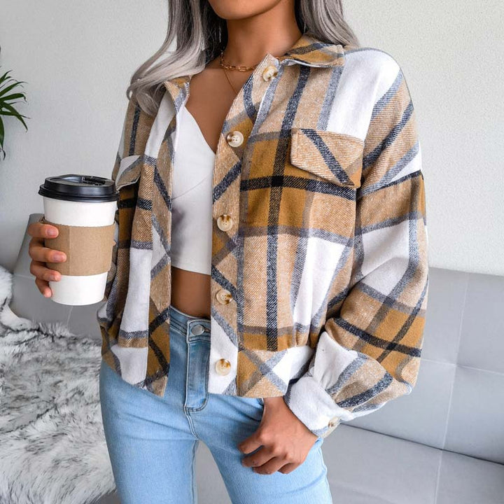 Lauren™ | Elegant and Comfortable Checkered Jacket
