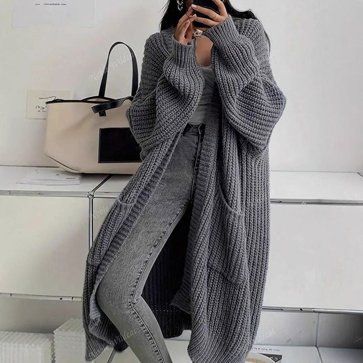 Marlene™ | Elegant Over-the-Knee Cardigan