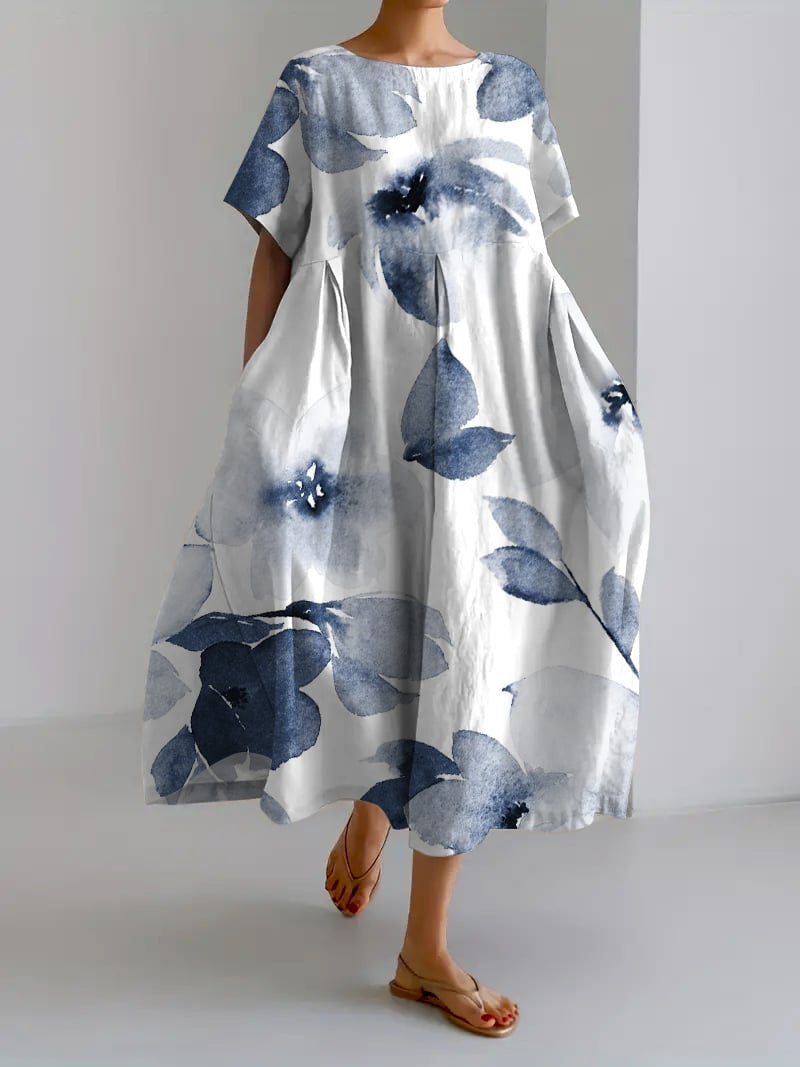 Samantha | Women's Bohemian Floral Maxi Dress