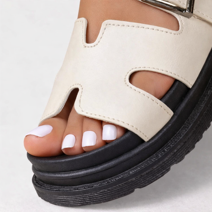 Oliva Women's Walking Sandals Orthopaedic Arch Support Slip-On