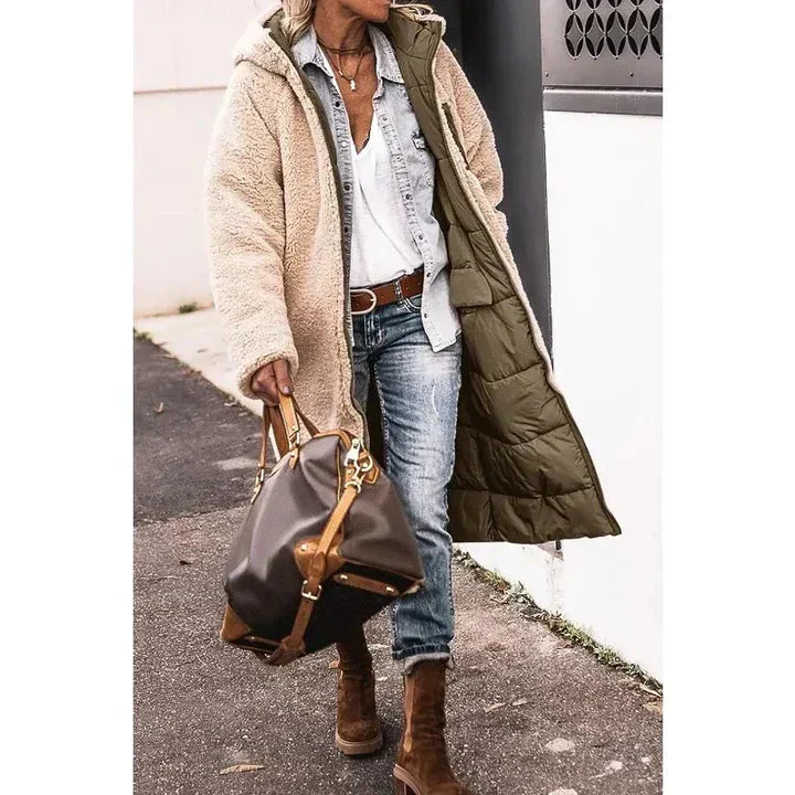 Rosie™ | Chic Reversible Winter Jacket