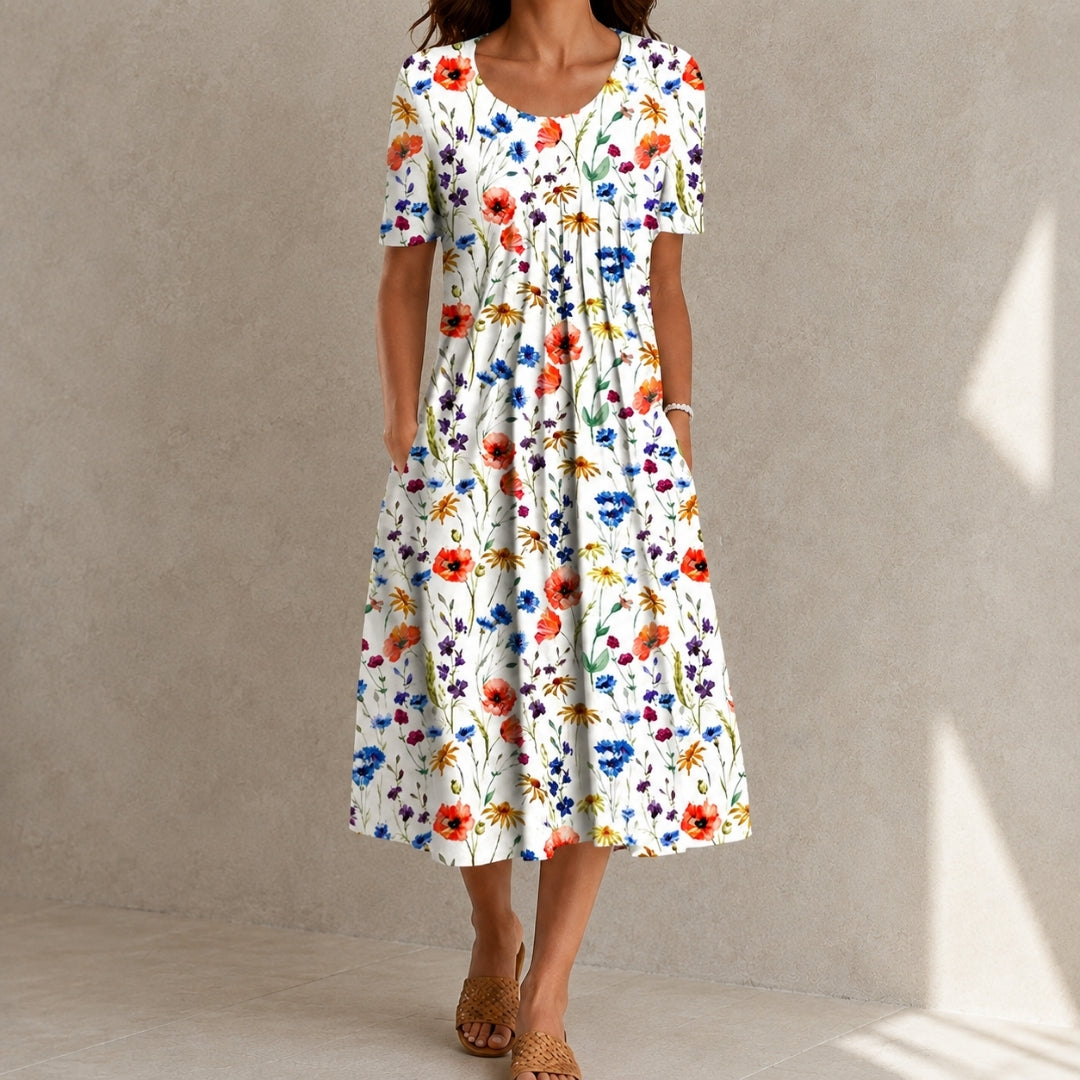 Gigi| Cotton Tummy Coverage Dress
