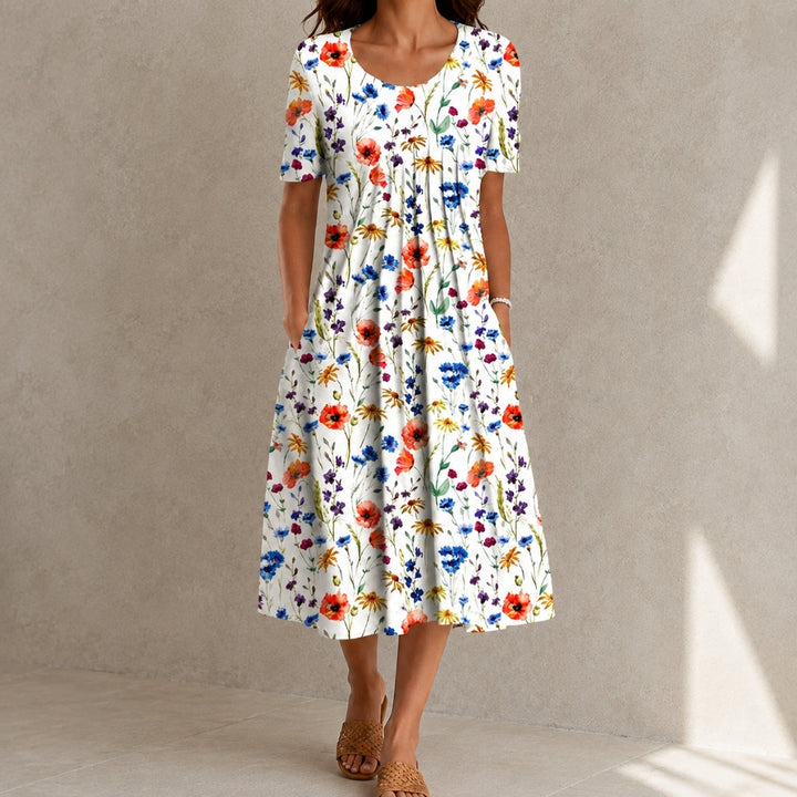 Gigi| Cotton Tummy Coverage Dress
