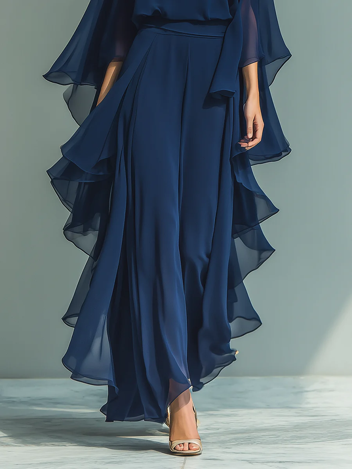 AURORA™ – Flowing Chiffon Two-Piece Set