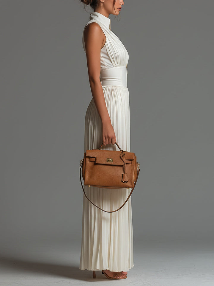SHOPIA – Essential White Jumpsuit