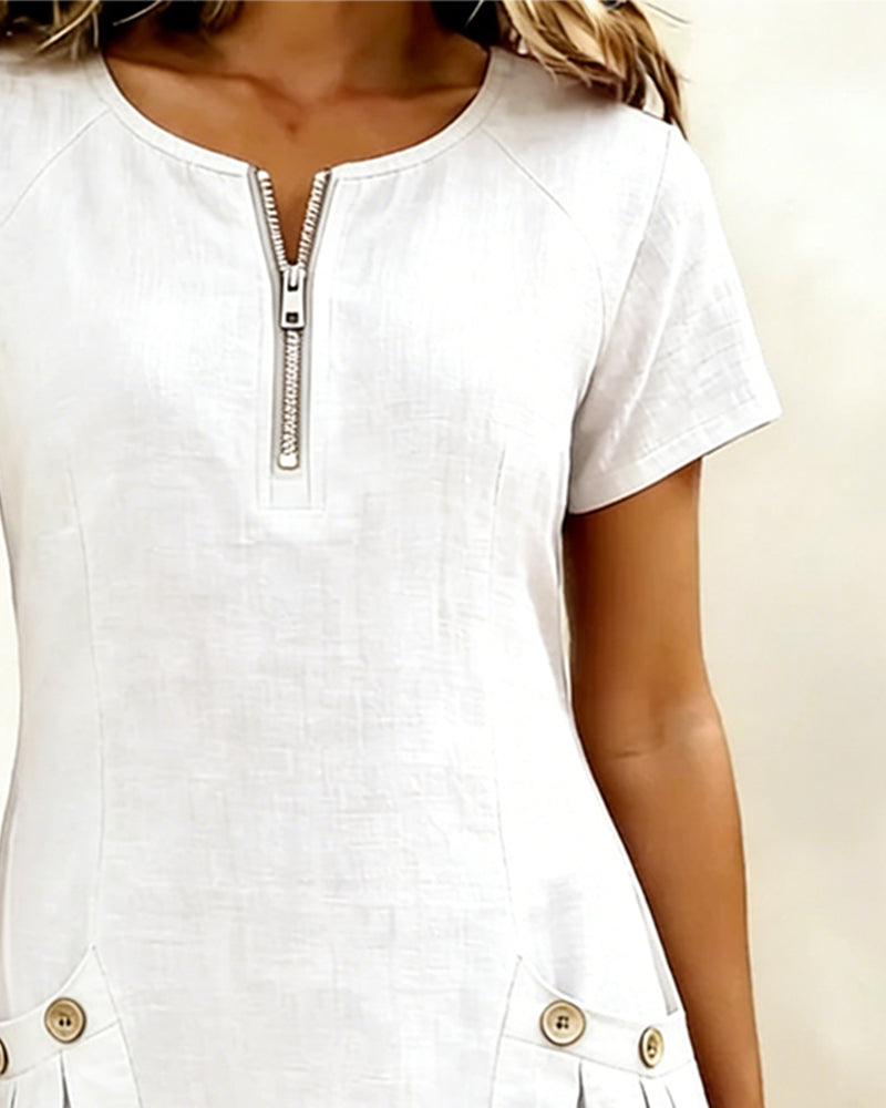 Lina™ Dress | Timeless Everyday Elegance