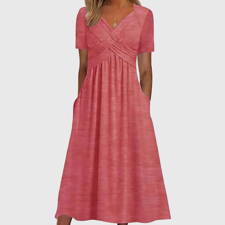 Viola™ | Midi Dress with Tummy Control