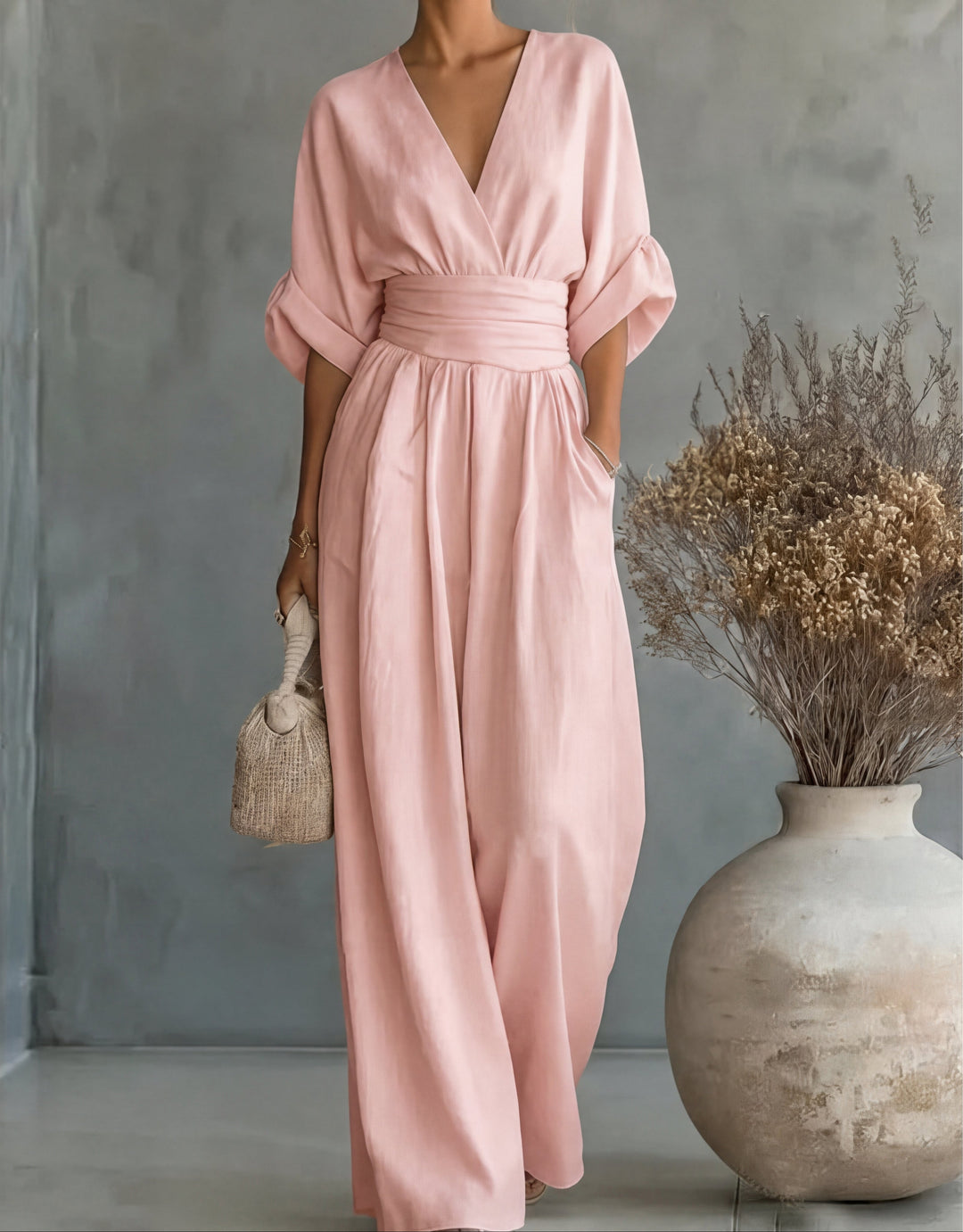 Élise – Elegant Wide-Leg Jumpsuit
