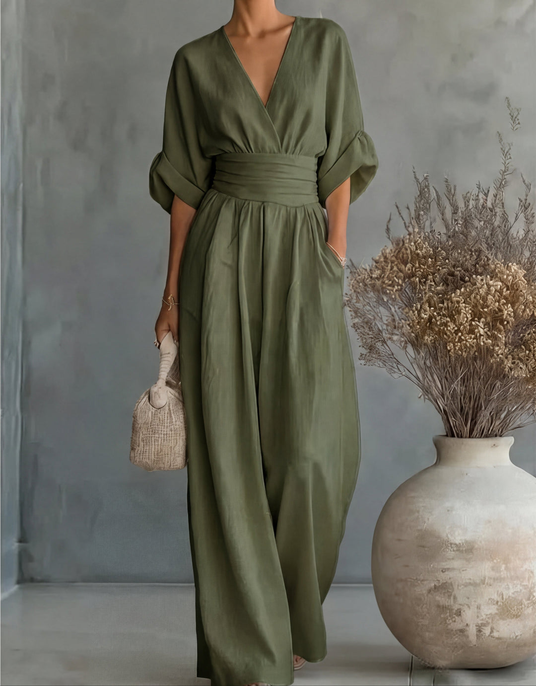 Élise – Elegant Wide-Leg Jumpsuit