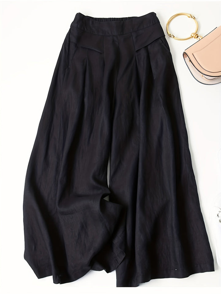 Jani™ | Retro Flared Linen Pants