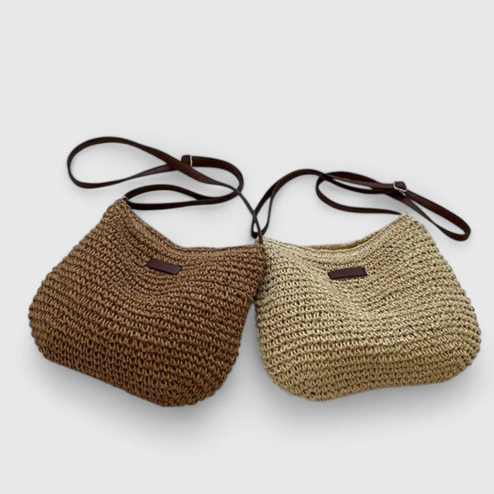 Simona | Woven Shoulder Bag