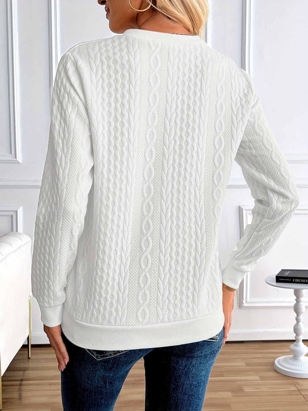 Naya™ | Chic Half-Zip Sweatshirt