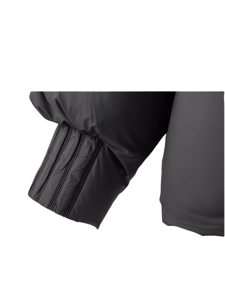 Mireya™ | Cropped Faux-Fur Collar Puffer Jacket