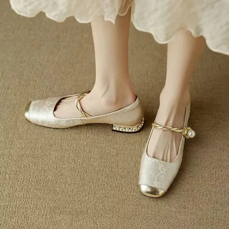 Mestelle™ | Elegant Leather Mary Janes