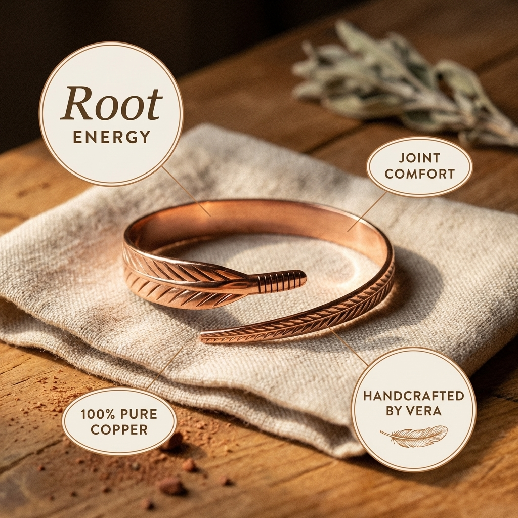 Olivia's Root Copper Bracelet