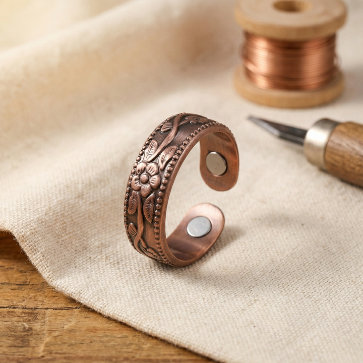 Olivia's Petal Copper Ring