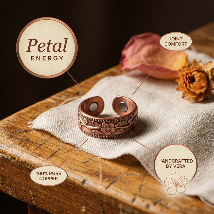 Olivia's Petal Copper Ring