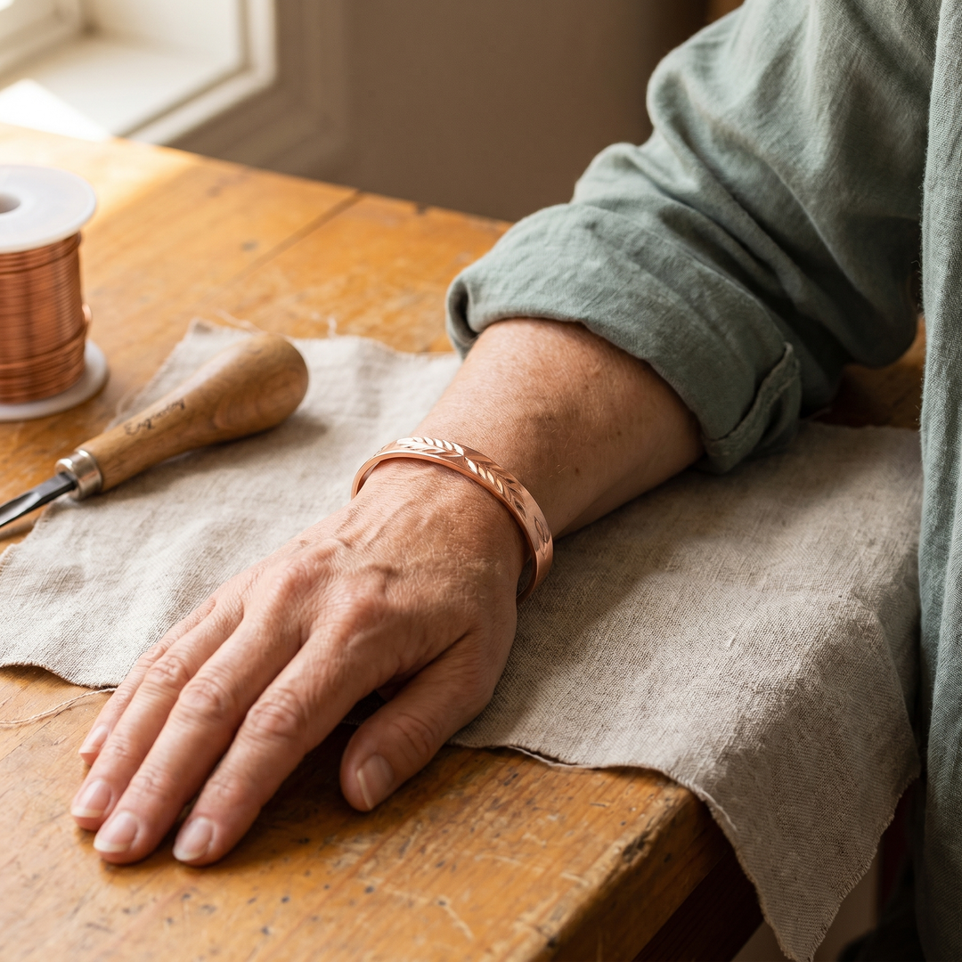 Olivia's Lunar Copper Bracelet