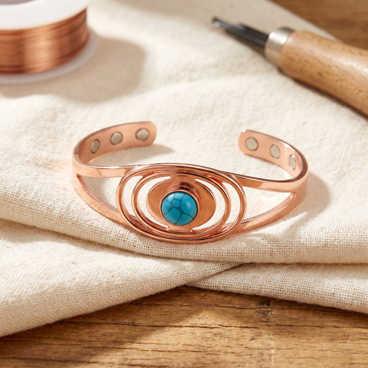 Olivia's Sedge Copper Bracelet