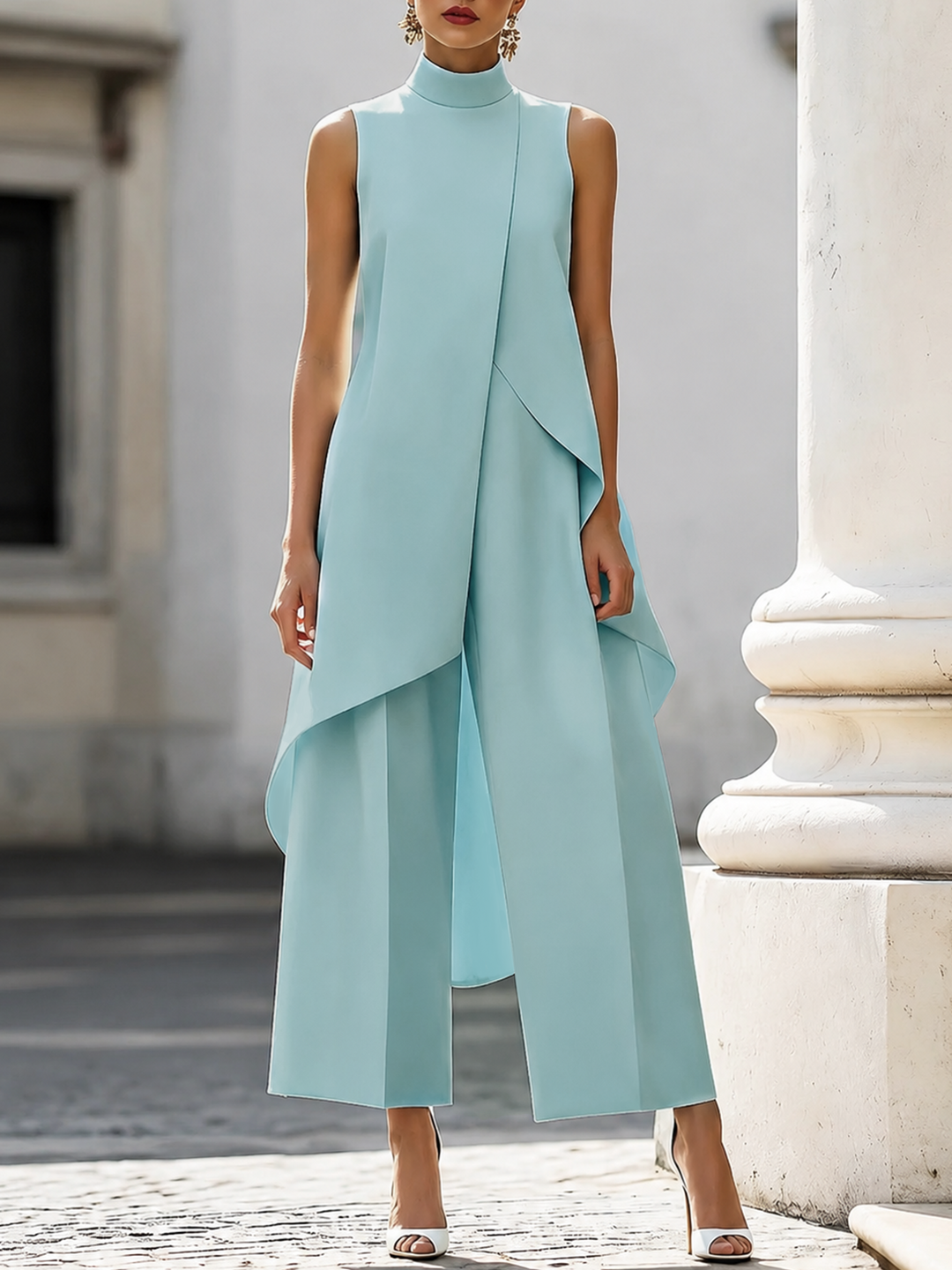 Catalina| Elegant Wide-Leg Jumpsuit
