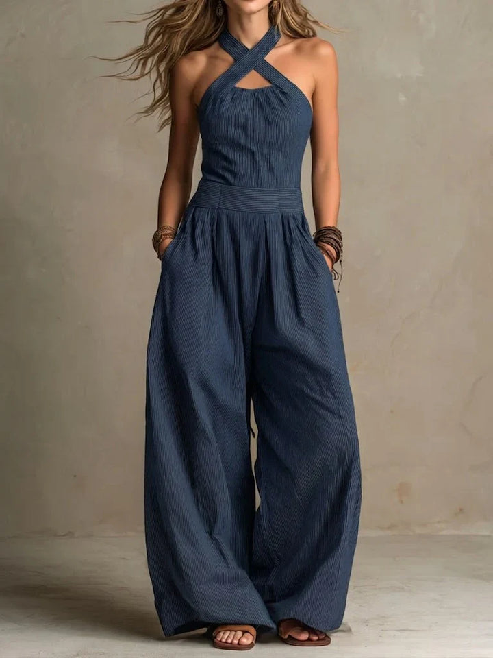 VALENZA™ – Elegant Flow Jumpsuit