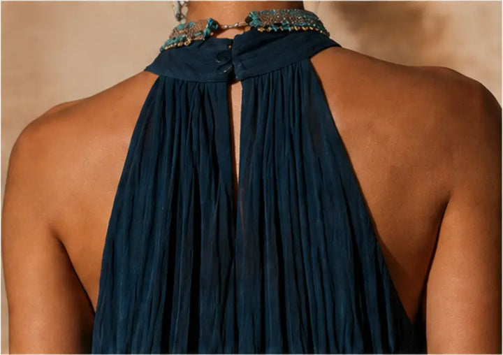 Paula | Ombre Halter Maxi Dress
