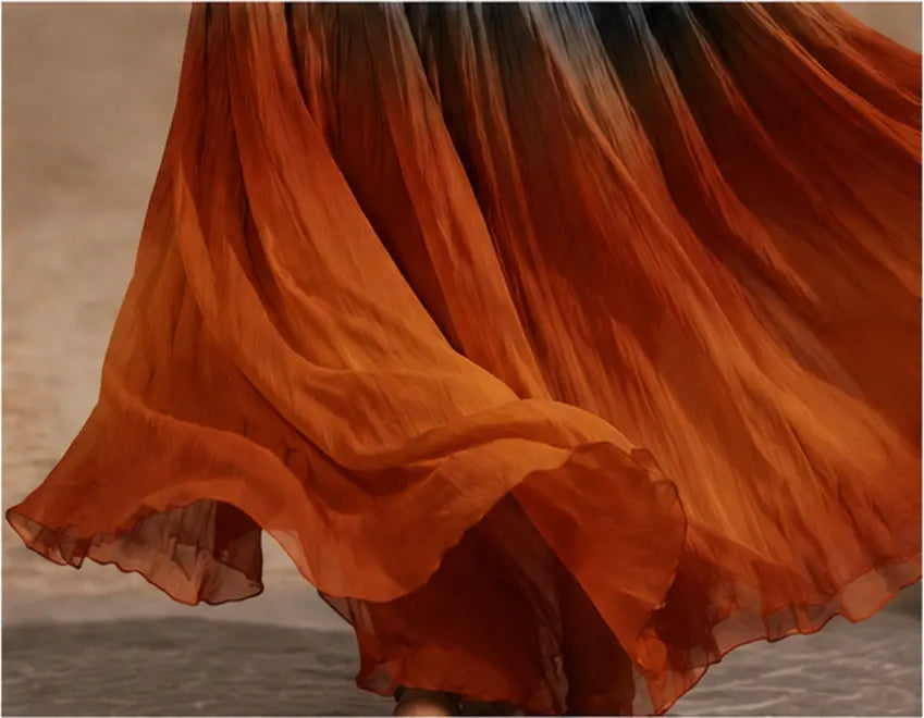 Paula | Ombre Halter Maxi Dress