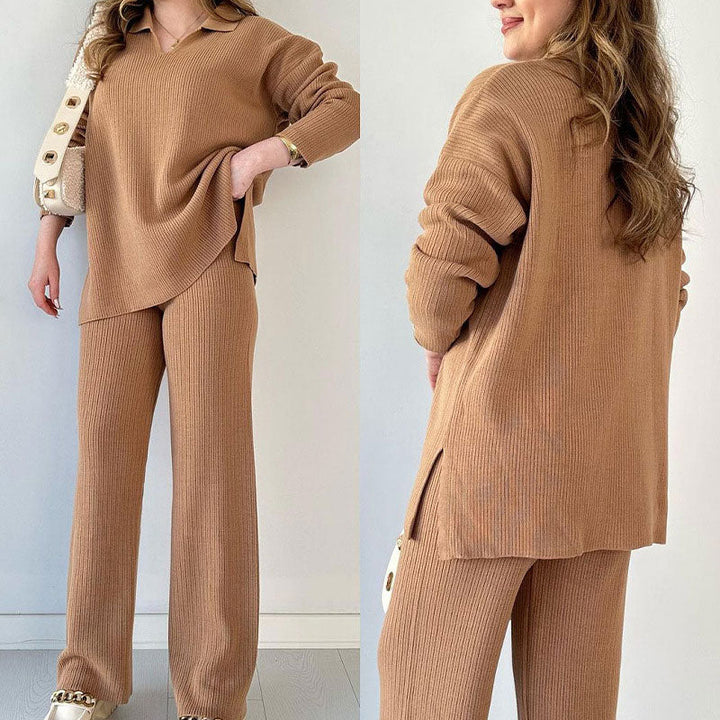 Amal™ | Casual V-Neck Set