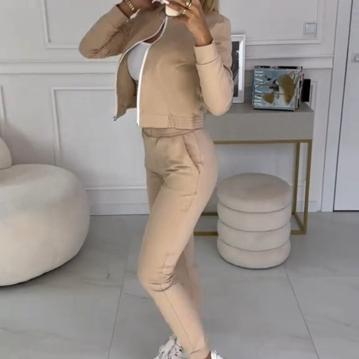 Spina™ | Chic 3-Piece Tracksuit Set