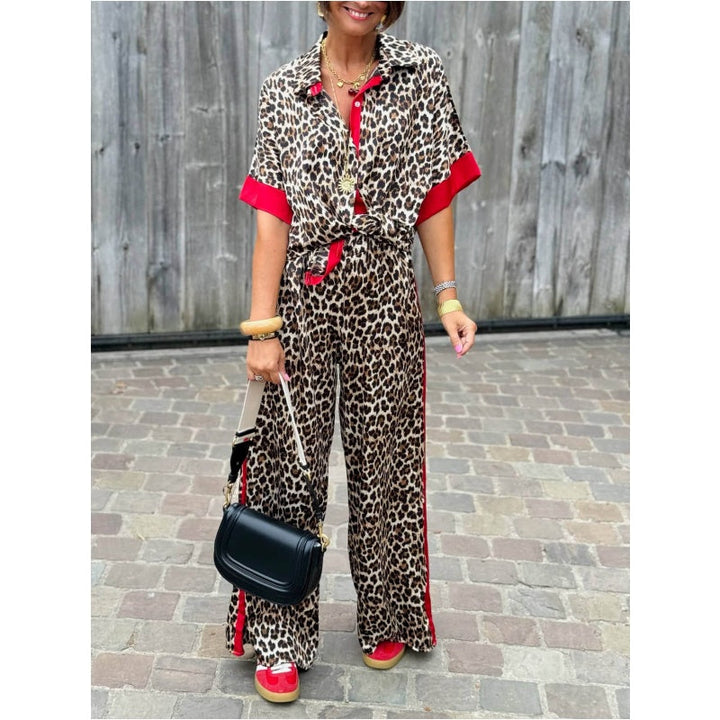 Leona™ | Elegant Leopard Print Set
