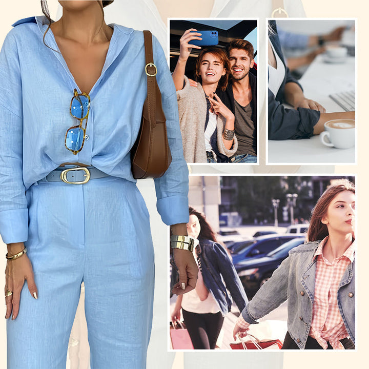 Ariel™ | Elegant Shirt and Comfortable Pants