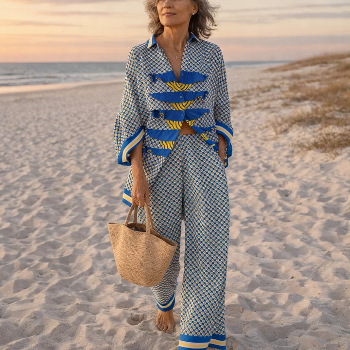 ARTÉLIA™ – Linen Blend Two-Piece Set