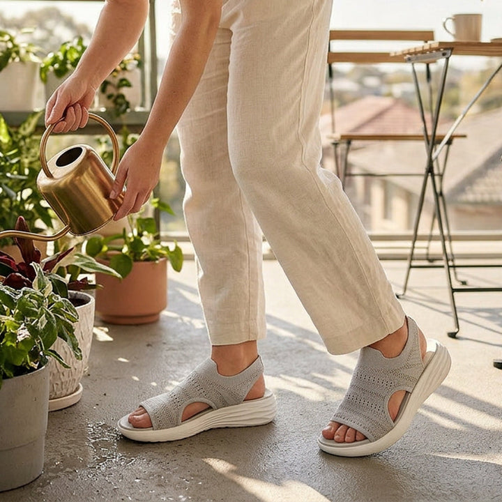 Sienna Breathable Platform Sandals
